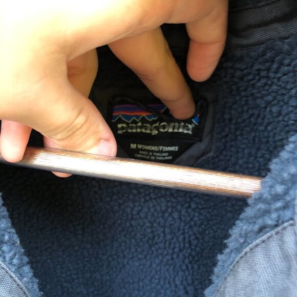 Patagonia Insulated Prarie Dawn Parka Fleece Lined Coat Medium - Picture 6 of 9